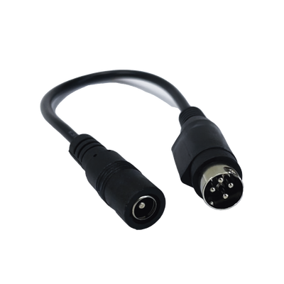 Adaptador Universal DC EPCOM POWERLINE Hembra a Minidin 4 Pines Macho / Recomendado para DVR´s epcom / HIKVISION