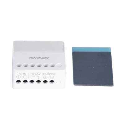 (AX PRO) Relevador Inalámbrico / 1 Entrada de Alarma 24/7 / 1 Salida de Relevador 0 a 36 Vcc (Max. 5 A)