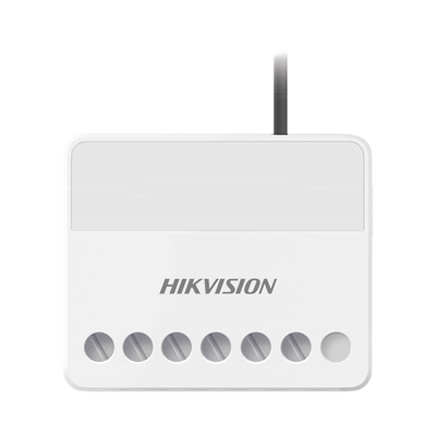 (AX PRO) Relevador Inalámbrico / 1 Entrada de Alarma 24/7 / 1 Salida de Relevador 0 a 36 Vcc (Max. 5 A)