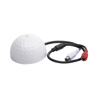 Micrófono omnidireccional EPCOM TITANIUM tipo pelota de golf, con distancia de recepción de 10 - 100 m cuadrados