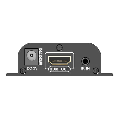 Kit Extensor HDMI EPCOM TITANIUM para distancias de 50 metros / Soporta resoluciones 4K / Cat 6, 6a y 7 / Salida Loop en el Tx para visualización local / Configuración EDID / Soporta control remoto del equipo fuente / Alimente solo el Tx